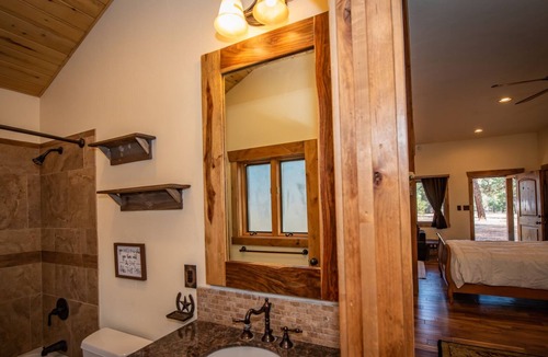 Pagosa Springs Cabin | New Rental! Romance studio on 20 acres, yet close to town