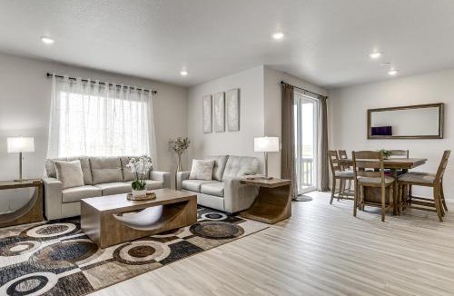 Commerce City House | Newly Built Home w/Deck: 5 Mi to Denver Airport!