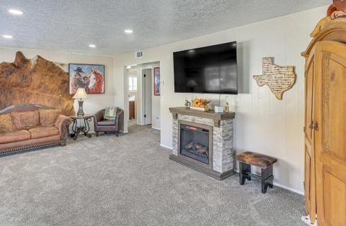 Aztec House | On 17-Acre Lot w/Barn & Patio: Rural Aztec Home