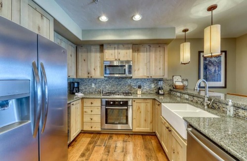 Peak 8 Condo | One Ski Hill 2Br ski-in ski-out luxury condo w/hot tub, pool, & bowling alley!