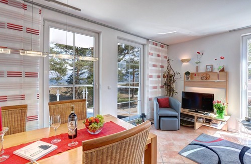 Seebad Bansin Apartment | Ostseeresidenz Gorki Park, Whg. 12 - Vacation with sea view directly on the beach