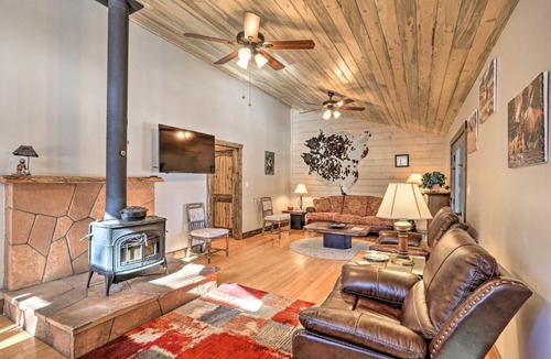 Pagosa Springs House | Pagosa Springs Gem w/Yard, Decks + Mtn Views!