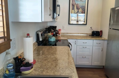 Pagosa Springs Condo | Pagosa Uptown Condo w/Queen Loft. Pet Friendly!