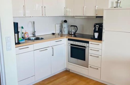 Schilksee Apartment | Panoramablick und den Strand direkt vor der Tür
