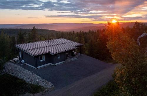 Syote Villa | Panoramic Fell View Chalet Pikku-Syötteen Helmi