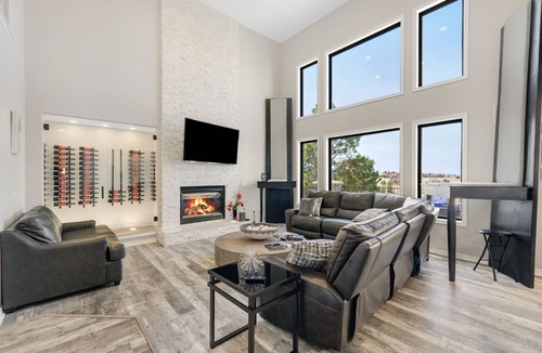 Parker House | Parker Luxury Home with Game Room, Court & Views