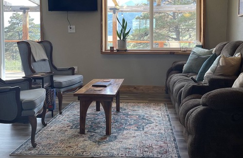 Beulah Other | Peaceful off-the-grid mountain getaway! Enjoy views & nature from a huge deck!