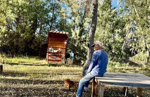 San Cristobal RV Rental | Peaceful Tipi Retreat on Organic Berry Farm near Taos, New Mexico