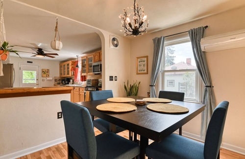 Central Colorado Springs House | Pet-Friendly Downtown Escape: Fully Fenced Yard, Fire Pit, BBQ & Nintendo Switch