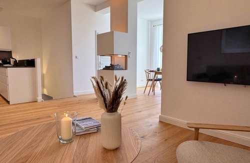 Orth Apartment | Pirate Island-private spa, fireplace, sea view & gym
