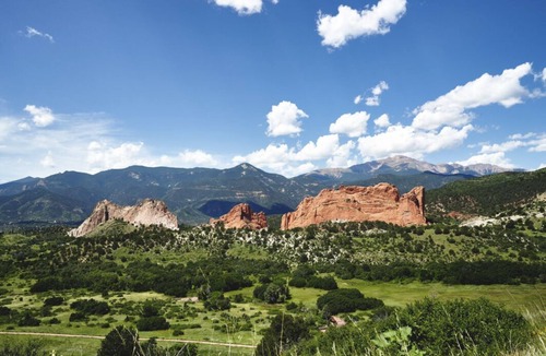 East Colorado Springs Apartment | Pleasant Stay! FOUR Pet-friendly Suites w/Kitchen, Onsite Pool, Free Breakfast!