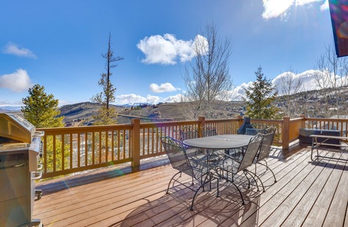 Innsbruck Val Moritz House | Private Hot Tub: Scenic Granby Vacation Rental!