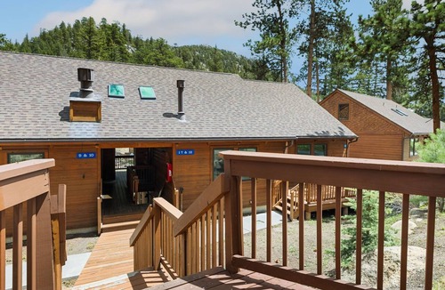 Fall River Estates Condo | Riverfront Comfort Fireplace Close to RMNP