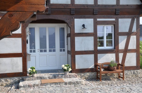 Dranske House | Rügen-Cottage up to 8 persons, sauna, fireplace,beach chair,barbecue,garden,parking lot