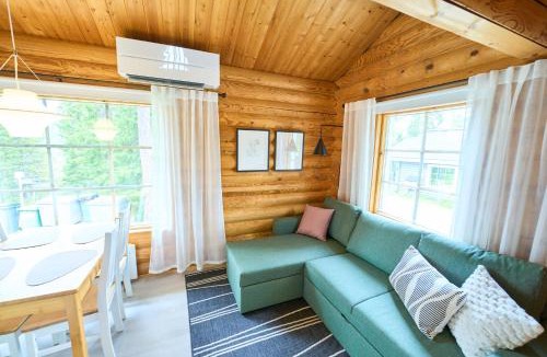 Rukatunturi Apartment | Rukan Varpu - Ski-in cabin with sauna & fireplace, 100m to slopes