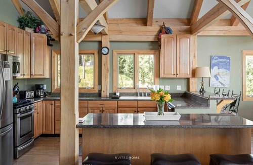 Breckenridge House | Rural Peak 7 Mountain Lodge by InvitedHome | Hot Tub, Deck, Fireplace, Game Room