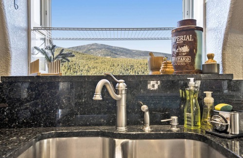 Shadow Mountain House | SALT WATER HOT TUB at Rabbit Hole A Frame In the Woods