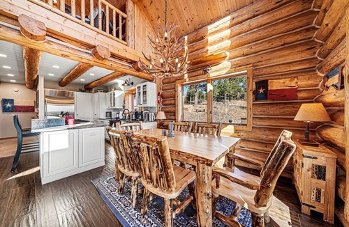 Lyons Cabin | Secluded Mountain Log Cabin with Hot Tub, Fireplace & 61 Private Acres