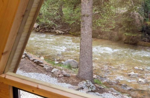 Grant Cabin | Serene Creekside A-Frame - LostFork Basecamp