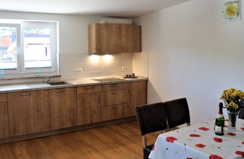 Kussow Apartment | Simplistic Apartment in Kussow with Garden, Terrace and Cot