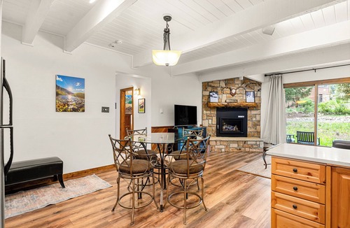 Four O'Clock Condo | Spacious 1 Bdrm. 1 Block to Peak 9 Base/Main St.