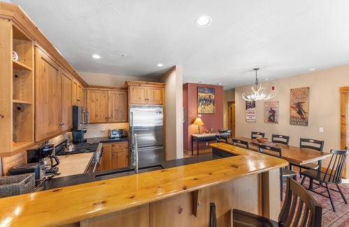 Keystone House | Spacious Patio w/Gorgeous Mountain Views in Cozy Condo Near Resort Shuttle