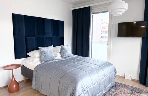 Oulu Apartment | Spacious Railway Station Apartment with sofabed for kid or adult
