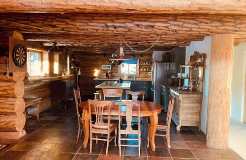 Mancos Cabin | Spectacular Mountain Views Vintage Log Cabin in Southwest Colorado