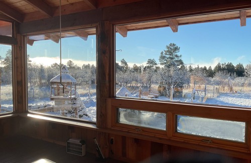 Mancos Cabin | Spectacular Mountain Views Vintage Log Cabin in Southwest Colorado