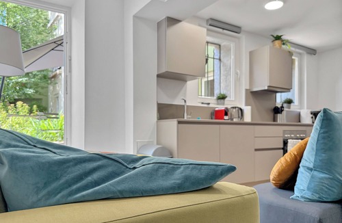 Bopser Apartment | Stgt Gartenwohnung mit Patio – 4 Pers.