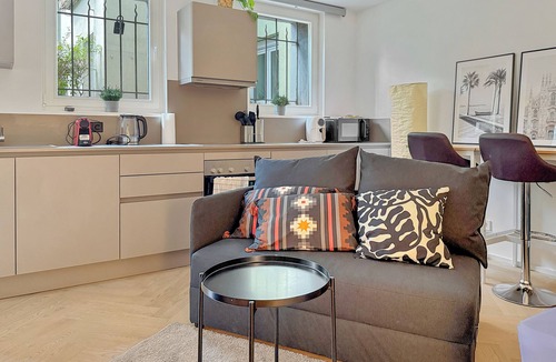 Bopser Apartment | Stgt Gartenwohnung mit Patio – 4 Pers.