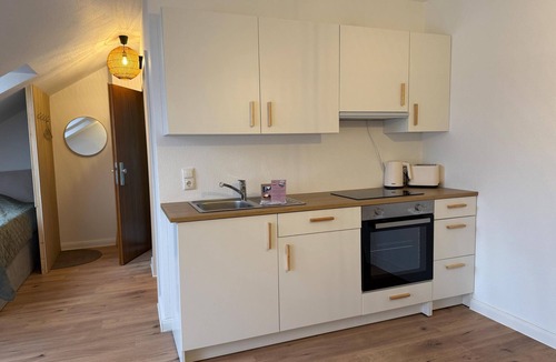 Wassersleben Apartment | Studio apartment Nordhavn in Wassersleben, directly on the sandy beach