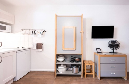 Brides-les-Bains Apartment | Studio "Grand Chalet" with Balcony and Wi-Fi