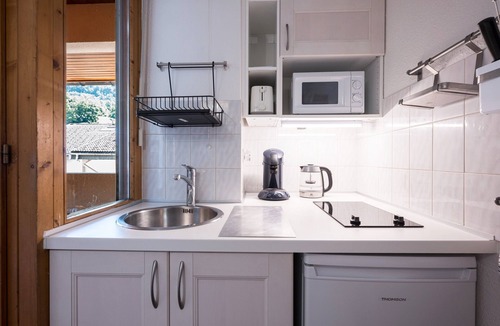 Brides-les-Bains Apartment | Studio "Grand Chalet" with Balcony and Wi-Fi