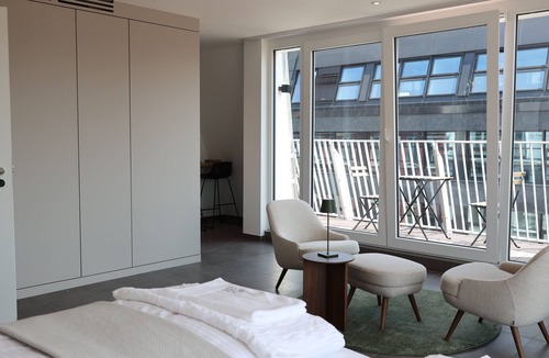 Ludwigsvorstadt-Kliniken Apartment | Studio mit Küche 12