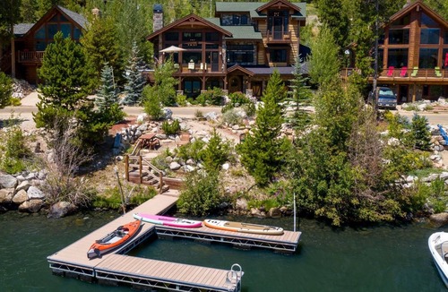 Grand Lake Villa | Stunning Lake Views with private boathouse deck, hot tub and close to town