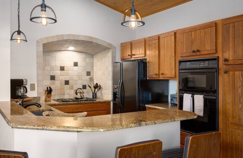 Steamboat Springs Condo | Sun & Snow, Decks, Hot Tub & Fire Pit, Walk to Ski Village Area!