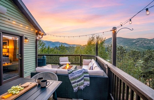 Bailey House | Sunset Mountain Views 2 miles to Town with Fenced Yard on 3 Acres