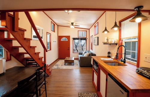 Lyons Resort | The Mariposa Tiny Home Perfect for Kids & Families