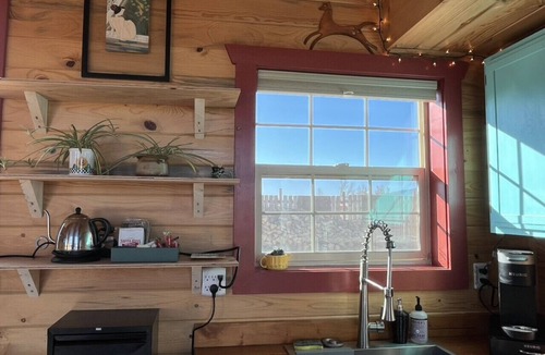 Orchard City House | The Turquoise Door at Triple View Tiny Houses