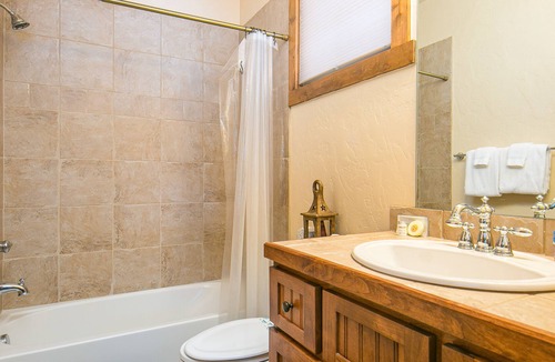 Bear Crossing House | Three-Level Townhome with Stunning Mountain Views, Fireplace, Deck & Balcony
