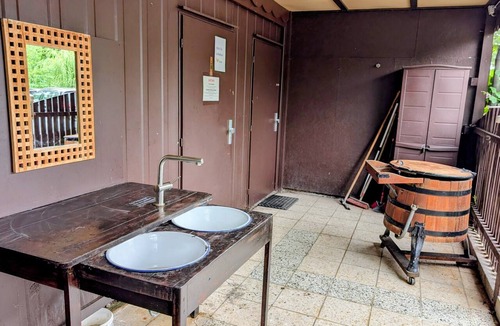 Leipe House | Tiny home-Basic-Shared Bathroom-Courtyard view