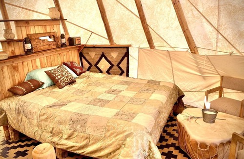 Petaca Cabin | Tres Piedras Glamping Tipis for a Nature Escape near Taos