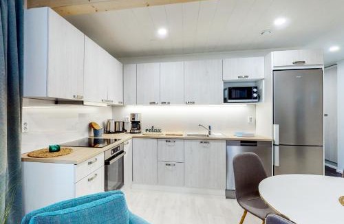 Kalajoki Apartment | Tuomenkartano B 9 Central location Wifi, Sauna, Terrace