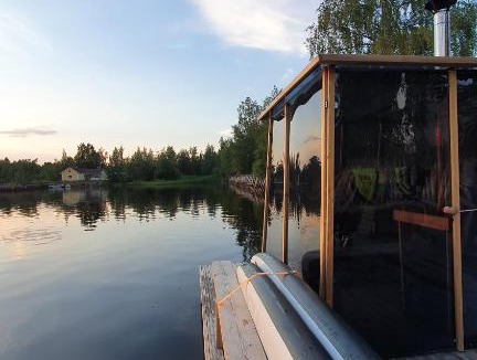 Kalajoki Apartment | Tyylikäs asuntolautta hienolla merinäköalalla