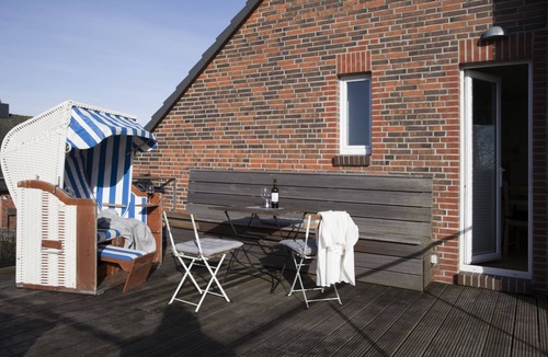 Friedrichskoog-Spitze Apartment | Vacation apartment with spacious roof terrace