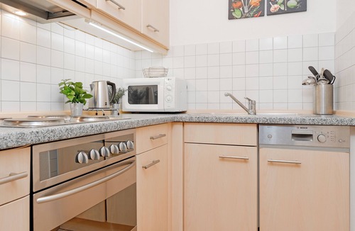 Groemitz Apartment | Vacation apartment Strandzauber with balcony in the Strandschloss in Grömitz