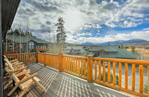 Fraser Condo | Views! 3 family rooms, 2 master suites, Hot Tub!