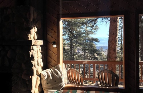 Pagosa Hills Cabin | Views! In The Pines. Custombuilt, 2-bdrm. home, privacy. 3 miles from town.