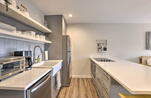 Frisco Apartment | Walk to Main St Frisco! Modern Unit 7 Mi to Slopes
